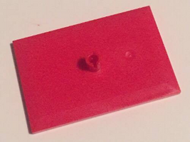 LEGO Trains Bogie Plate Red