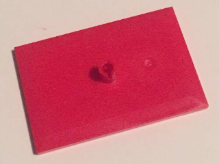 LEGO Trains Bogie Plate Red
