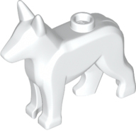 LEGO Alsatian/German Shepherd White #69748