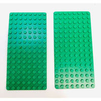 Lego 8x16 Baseplate Pack Of 2 Green - LEGO