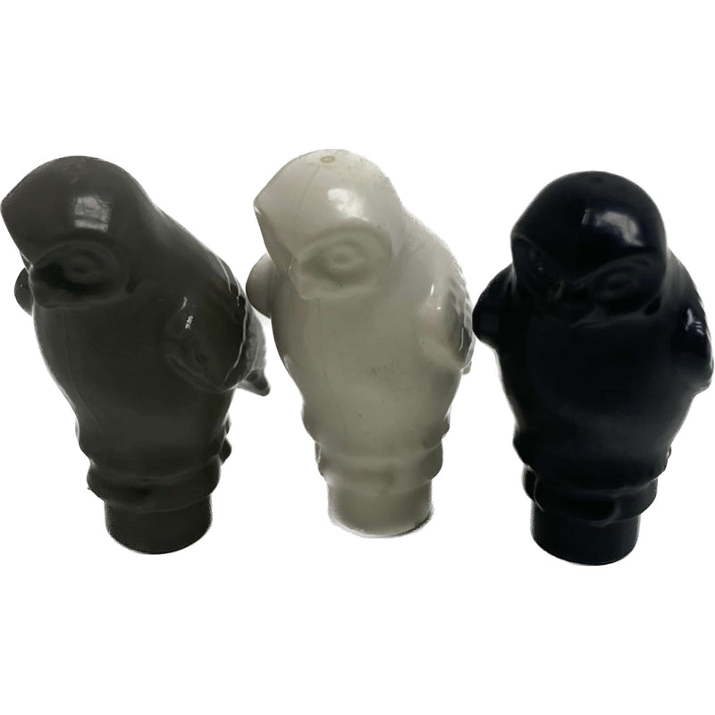 Lego Animals Owls Black / White / Dark Grey (old Shade) #66628