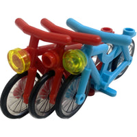 Lego Bicycles Pack Of 3 Red / Medium Azure #68384