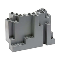 Lego Big Ugly Rock Panel (burp) 4x10x6 Dark Bluish Grey Brand New