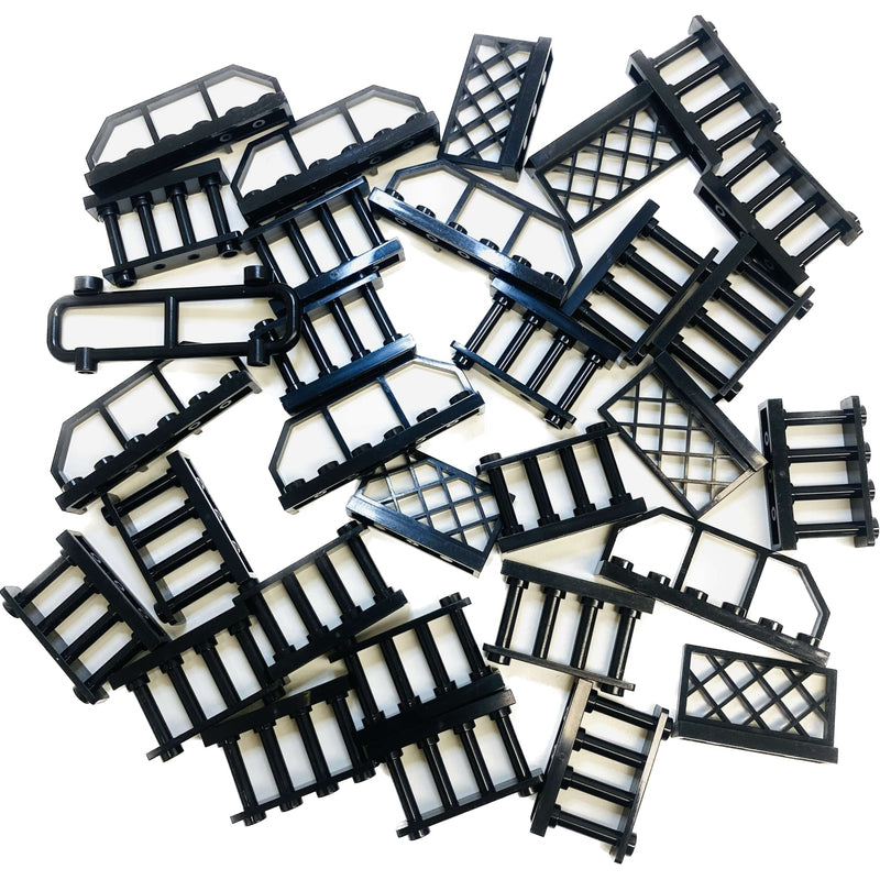 Lego Black Fences Mixed Pack #69830