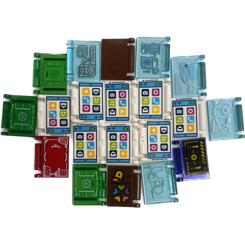 Lego Book Covers / Displays Computer Screens Friends Superheroes Space City #69971