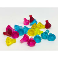 Lego Brand New Crystals Gems Jewels Pack Of Approx 20 Mixed Colours