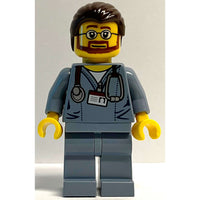 Lego Brand Store Male Doctor - Laval Minifigure #69874