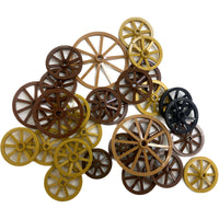 Lego Cart / Wagon / Carriage Wheels Mixed Pack #62202