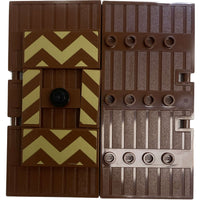 Lego Castle Door 1x5x8.5 Pack Of 2 Reddish Brown #70071