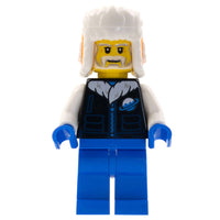 Lego Chinese New Year Man Ice Planet Jacket Minifigure Winter Holiday #70076