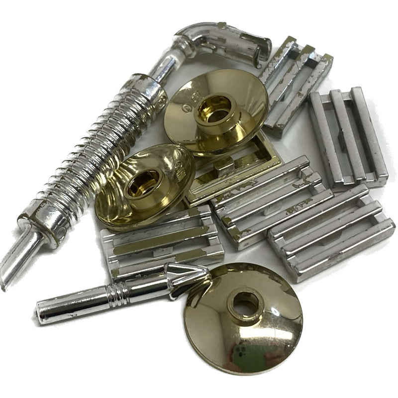 Lego Chrome Fun Pack Mixed Pieces Silver Gold #67169