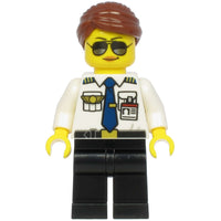 Lego City Airport Pilot Minifigure #69670