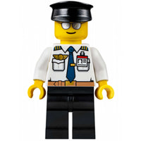 Lego City Airport Pilot Minifigure #70059