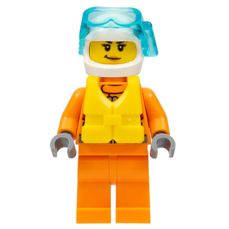Lego City Coast Rescuer Minifigure #60886