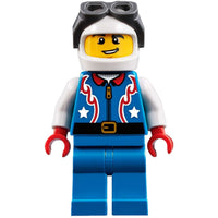 Lego City Daredevil Pilot Minifigure #60740