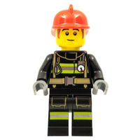 Lego City Fire Fighter Bob Christmas Minifigure #63107