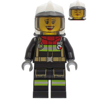 Lego City Fire Fighter Minifigure #64424
