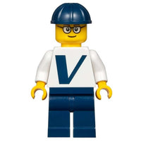 Lego City Vestas Wind Turbine Worker Minifigure #61772