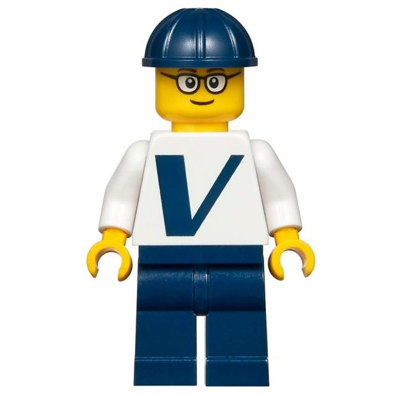 Lego City Vestas Wind Turbine Worker Minifigure #61772