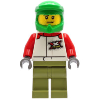 Lego City Wheelchair Athlete Minifigure #63979