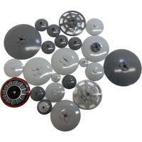 Lego Dishes Fun Pack Shades Of Grey Mixed Sizes #68214