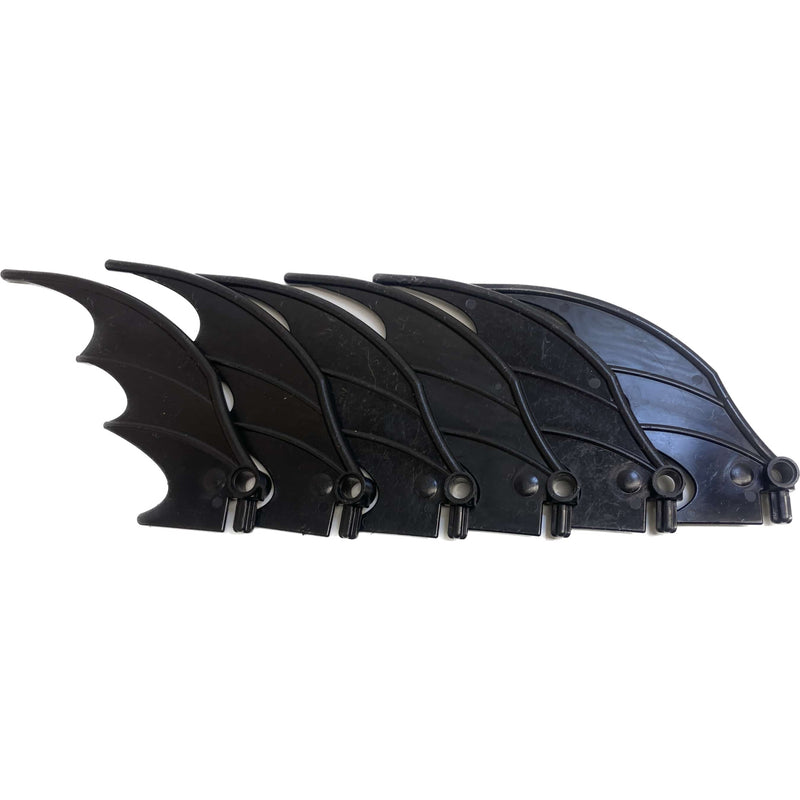 Lego Dragon / Bat Wing 8x10 Pack Of 6 Black #68177
