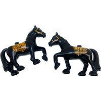 LEGO Duplo Animals Horses Pack of 2 Black #55564