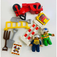 Lego Duplo People And Accessories Pack With Motorcycle #65453