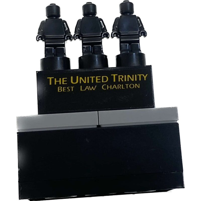 Lego Football / Soccer The United Trinity Sculpture From Old Trafford Manchester #69719