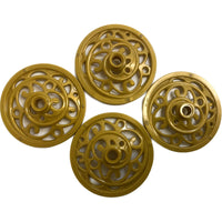 Lego Gold Carriage Wheels Pack Of 4 Castle Disney Ninjago #69018