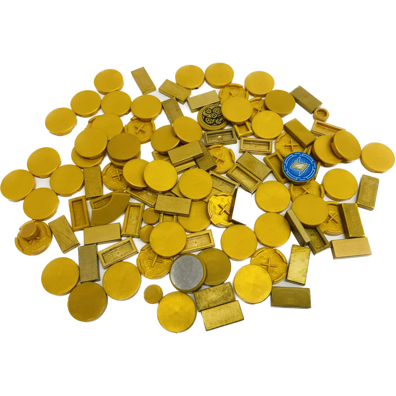 Lego Gold Mixed Tiles #65474