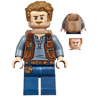Lego Jurassic World Owen Grady Minifigure #62768