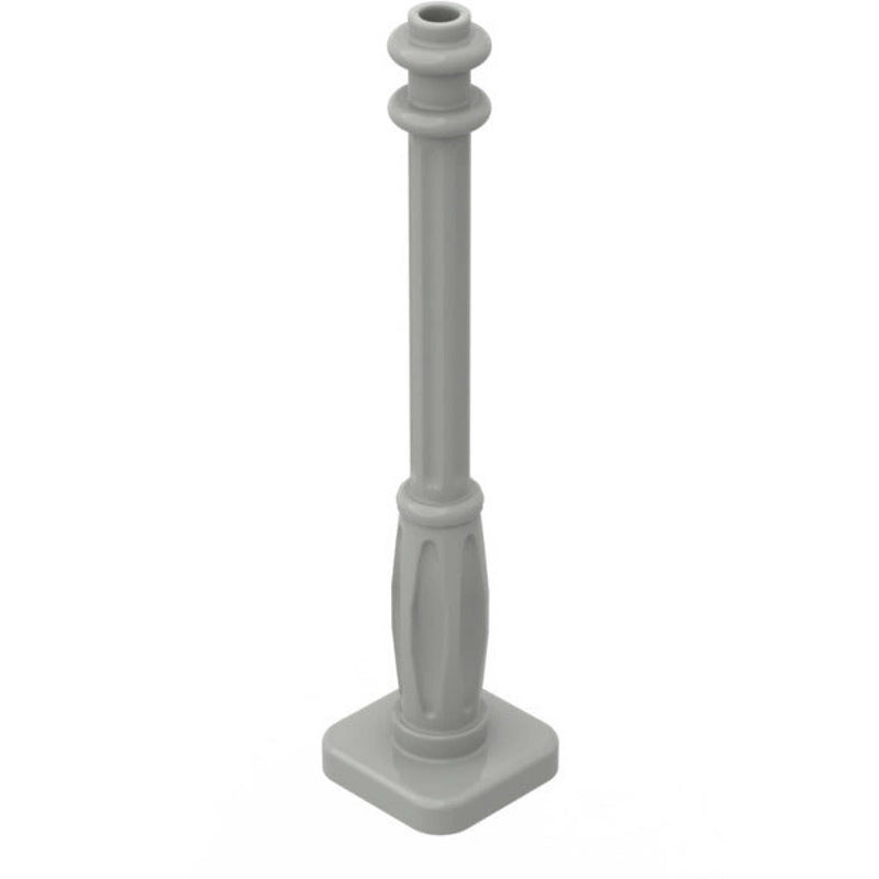 Lego Lamp Post Light Grey (old Shade) #62361