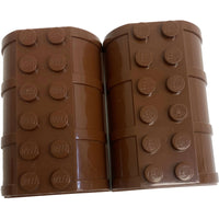 Lego Large Trunk Lid 4x6 Pack Of 2 Reddish Brown #65571