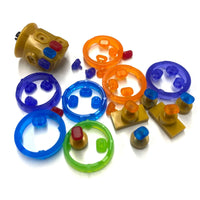 Lego Marvel Avengers Pearl Gold Gauntlet And Infinity Stones Pack Mixed Colours #67876