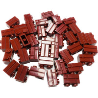 Lego Masonry Profile Bricks Brand New Pack Of 40 Dark Red