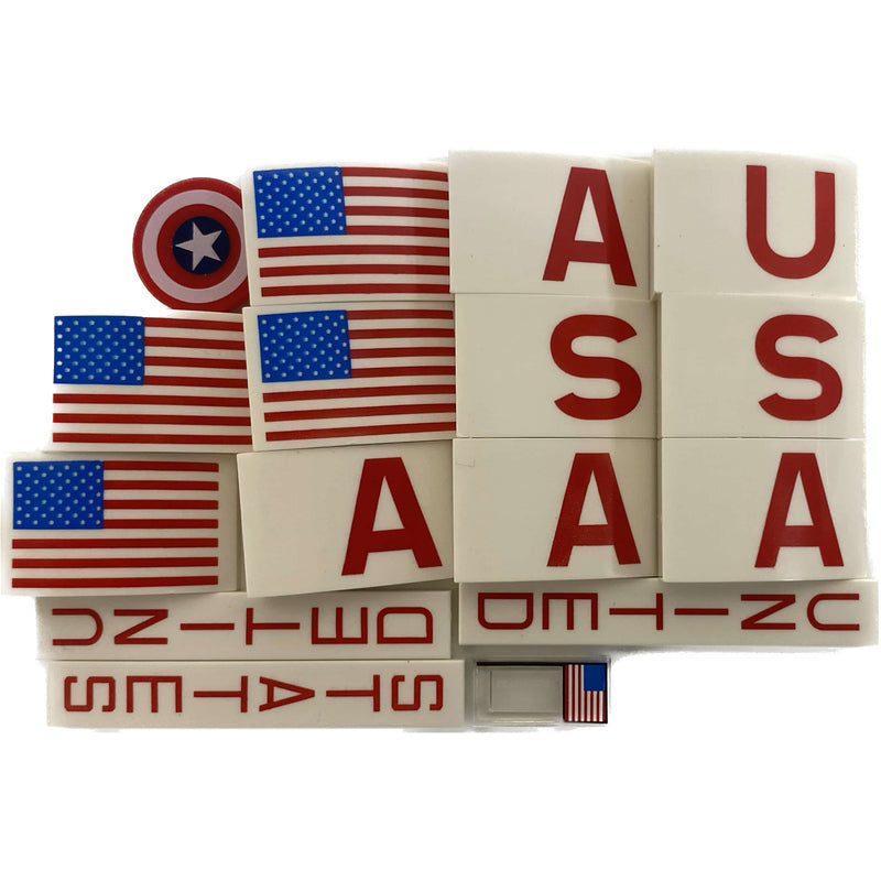Lego Nasa Saturn v Printed Pieces Fun Pack #64819
