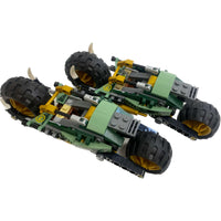 Lego Ninjago Jungle Chopper Pack 2 Brick Built Motorcycles (incomplete) #61050