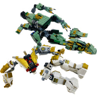 Lego Ninjago Mech And Dragon Fun Pack (incomplete chunks) #65797