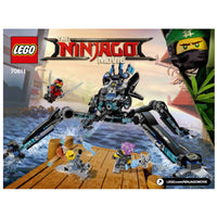 Lego Ninjago Movie Water Strider Set 70611 (incomplete) #62894