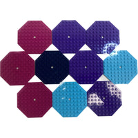Lego Octagonal Plate 10x10 Pack Of 10 Mixed Colours #69963
