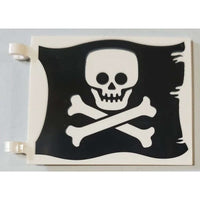 Lego Pirates Flag Skull And Crossbones #51922 - LEGO