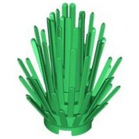 Lego Green Plant Prickly Bush - LEGO