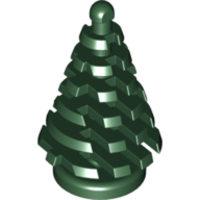 Lego Plants Brand New Small Pine Tree Dark Green
