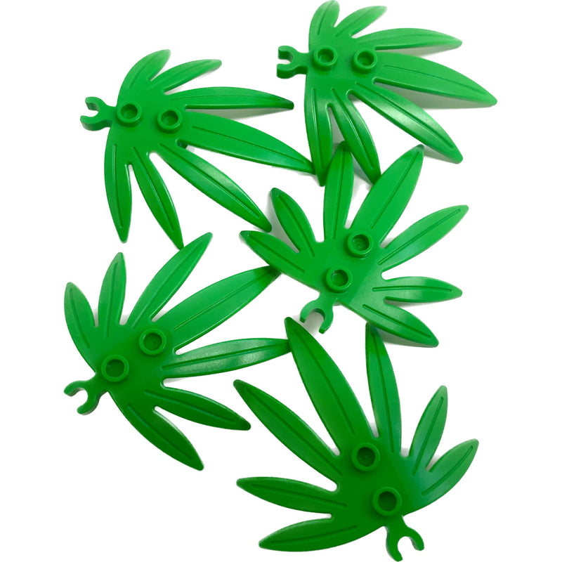 Lego Plants Swordleaf Palms Pack Of 5 Bright Green #67502