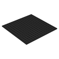 Lego Plate 16x16 Brand New Black