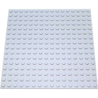 Lego Plate 16x16 Light Bluish Grey