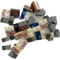 Lego Printed Slopes Pack Displays Computer Screens Registers Space City #66025