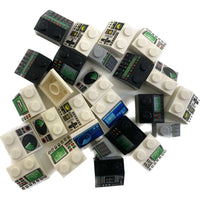 Lego Printed Slopes Pack Displays Computer Screens Registers Space City #66846