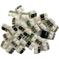 Lego Printed Slopes Pack Displays Computer Screens Space City #63846